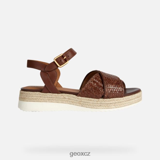 eolie žena 4NH06168 hnědý Geox