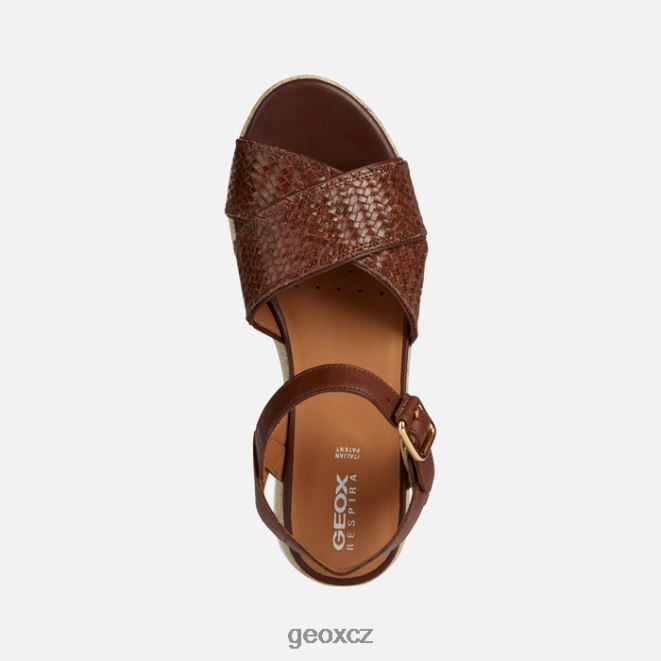 eolie žena 4NH06168 hnědý Geox