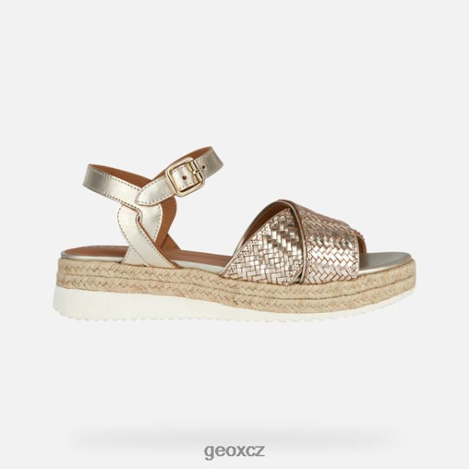 eolie žena 4NH06204 světle zlatá Geox