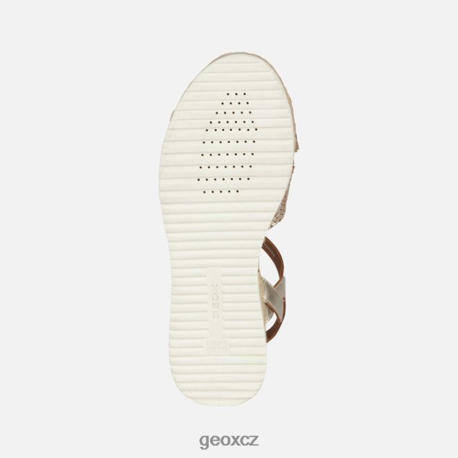 eolie žena 4NH06204 světle zlatá Geox