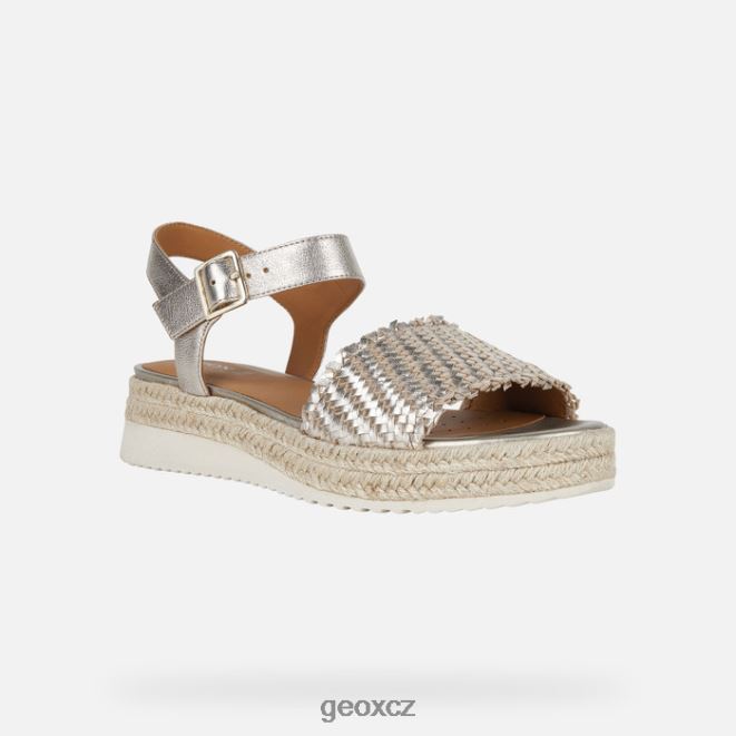 eolie žena 4NH06455 šampaňské Geox