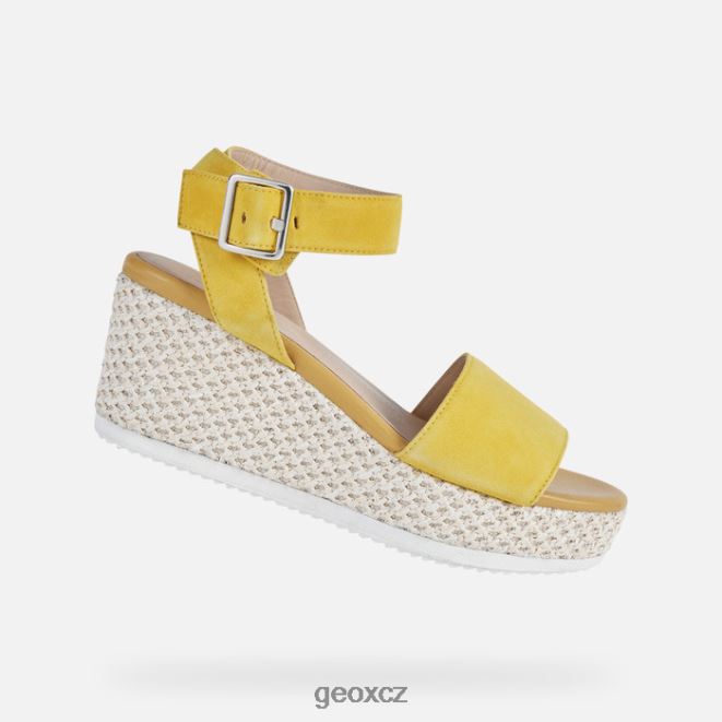 lipari žena 4NH06460 tmavě žlutá Geox