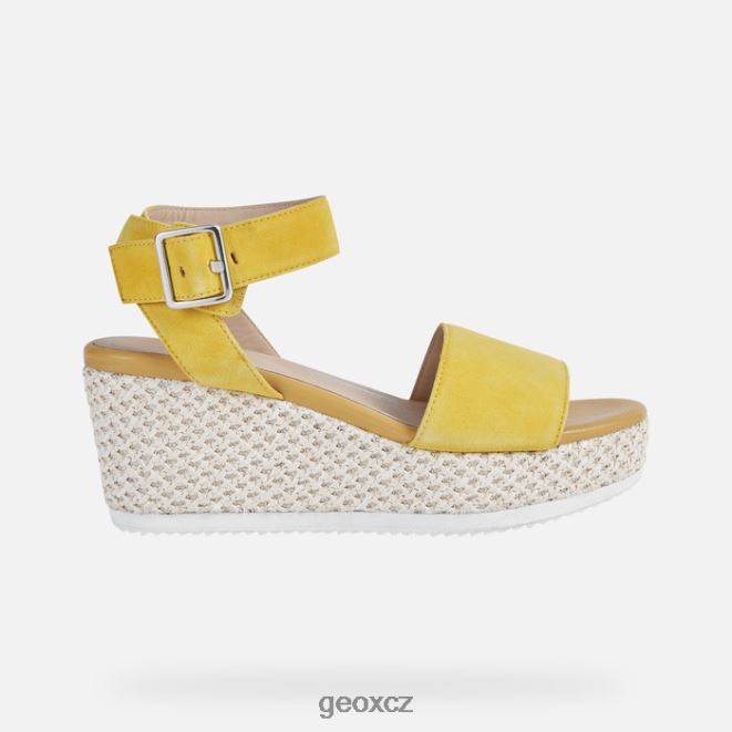 lipari žena 4NH06460 tmavě žlutá Geox