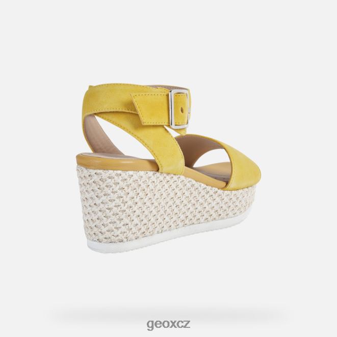 lipari žena 4NH06460 tmavě žlutá Geox