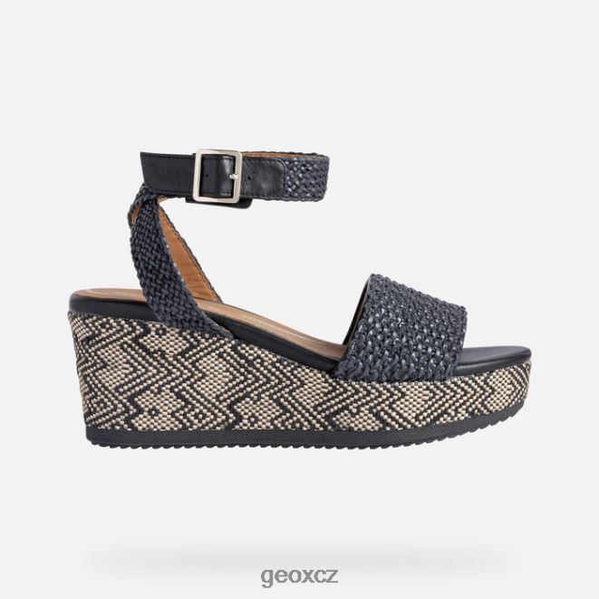 lipari žena 4NH06570 Černá Geox