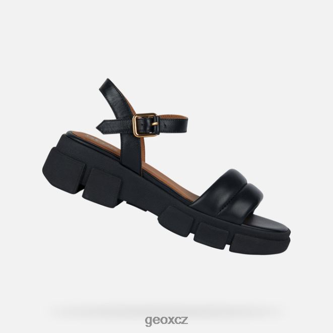 lisabonská žena 4NH06164 Černá Geox