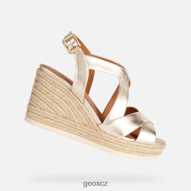 ponza žena 4NH06158 světle zlatá Geox