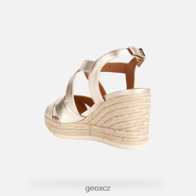 ponza žena 4NH06158 světle zlatá Geox