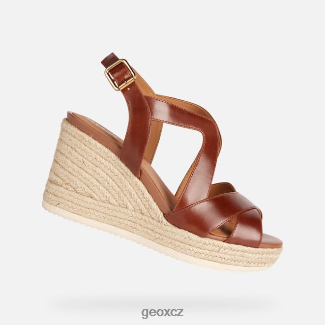 ponza žena 4NH06203 hnědý Geox