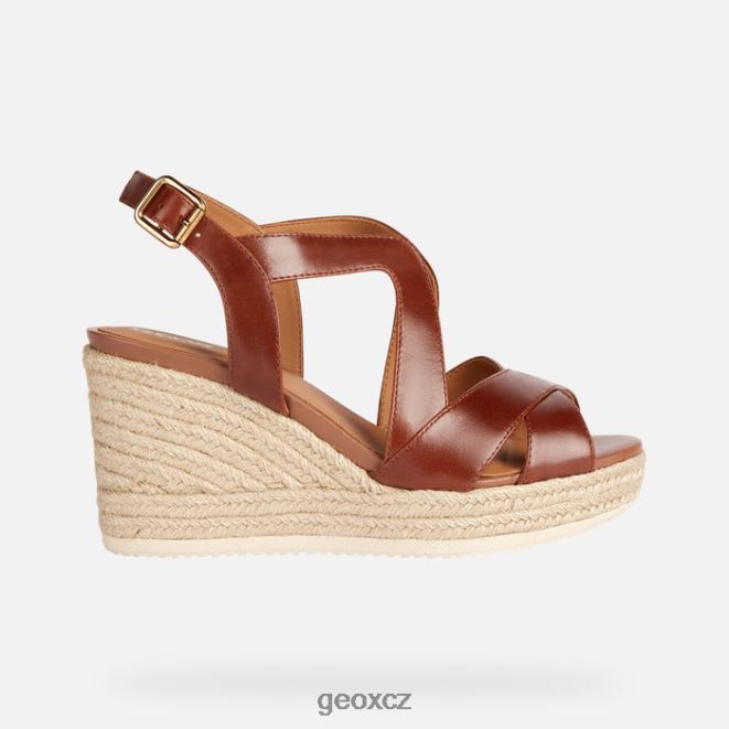 ponza žena 4NH06203 hnědý Geox