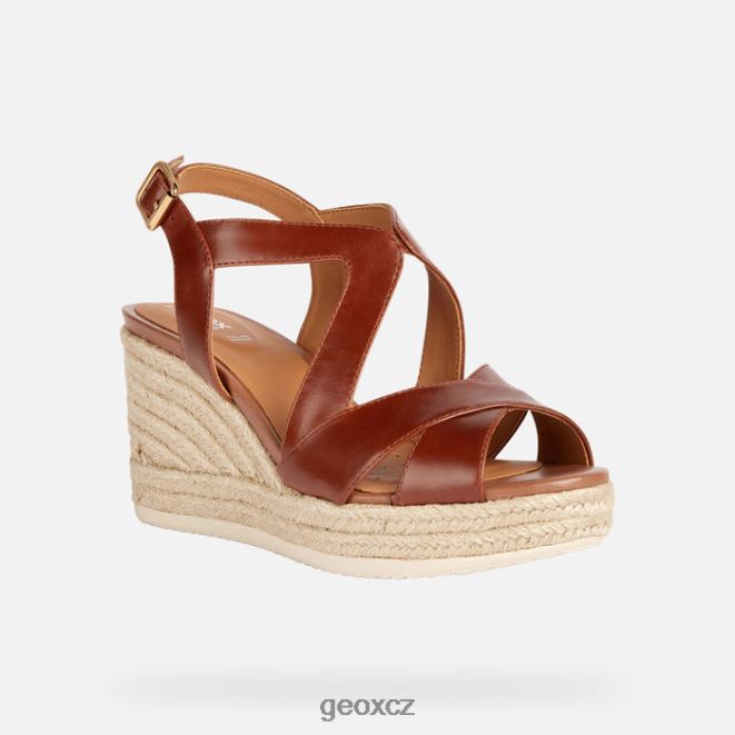 ponza žena 4NH06203 hnědý Geox