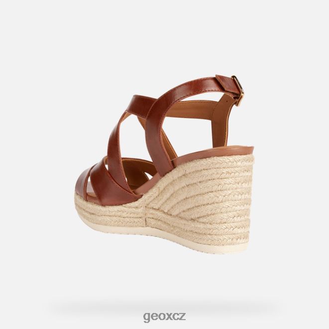 ponza žena 4NH06203 hnědý Geox