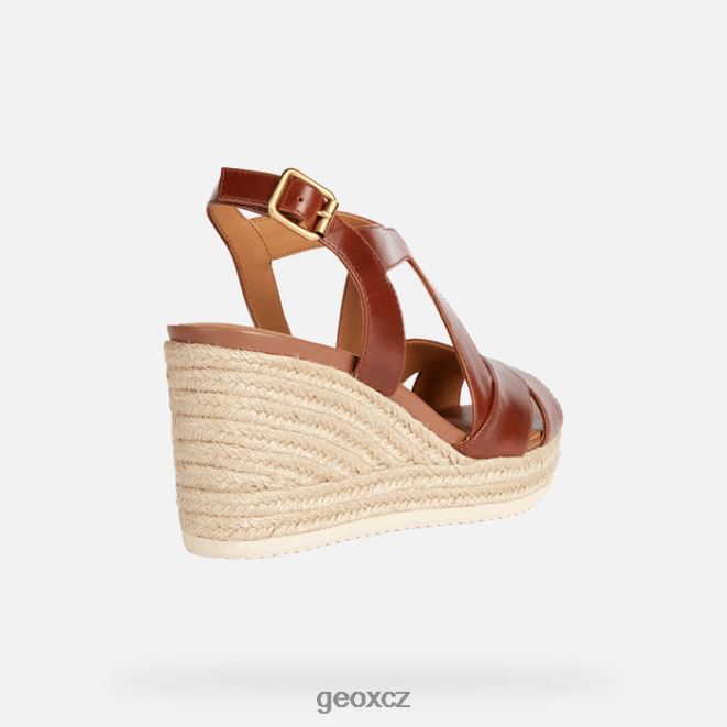 ponza žena 4NH06203 hnědý Geox