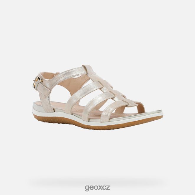 sandál vega žena 4NH0634 písek Geox