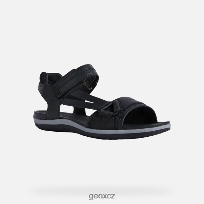 sandál vega žena 4NH06458 Černá Geox
