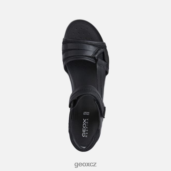 sandál vega žena 4NH06458 Černá Geox