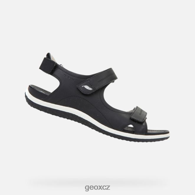 sandál vega žena 4NH0657 Černá Geox