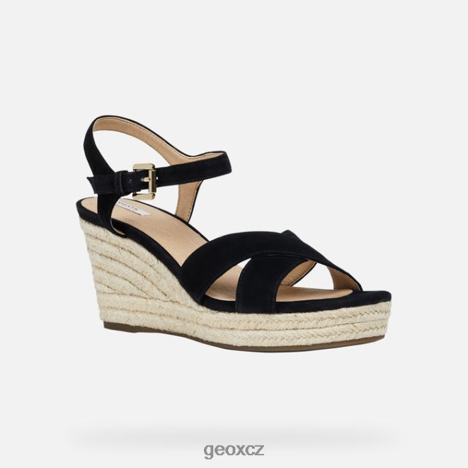 soleil žena 4NH06118 Černá Geox