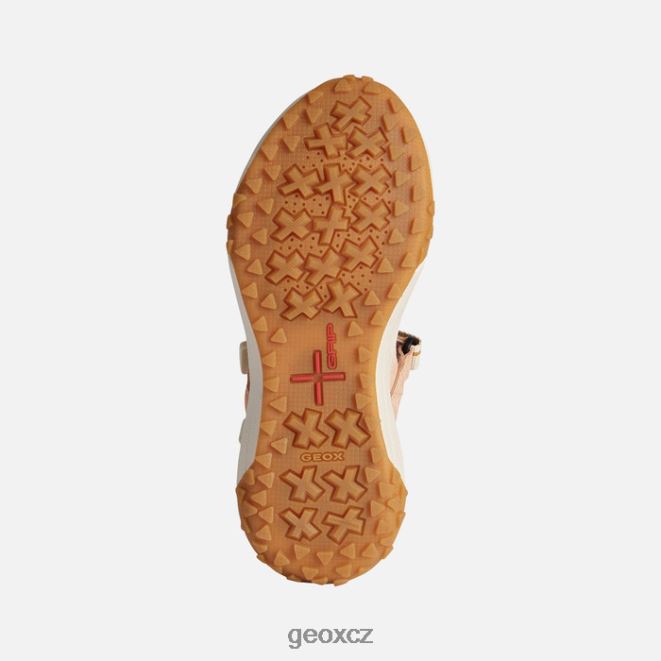 sorapis grip žena 4NH06170 broskvová/béžová Geox