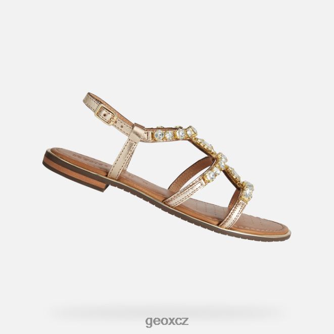 sozy plus žena 4NH06206 světle zlatá Geox