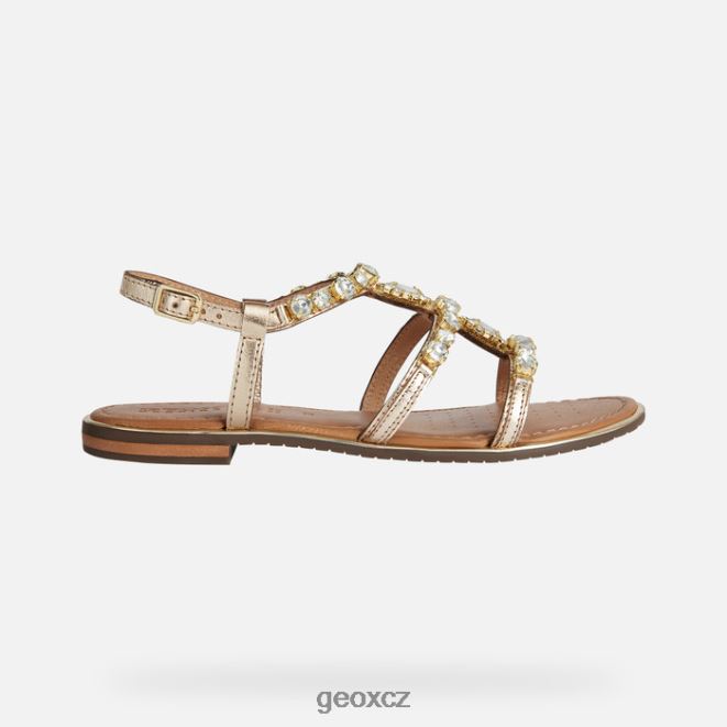 sozy plus žena 4NH06206 světle zlatá Geox