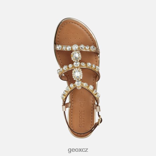 sozy plus žena 4NH06206 světle zlatá Geox