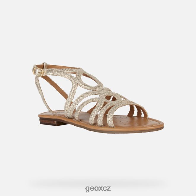 sozy s žena 4NH06162 světle zlatá Geox