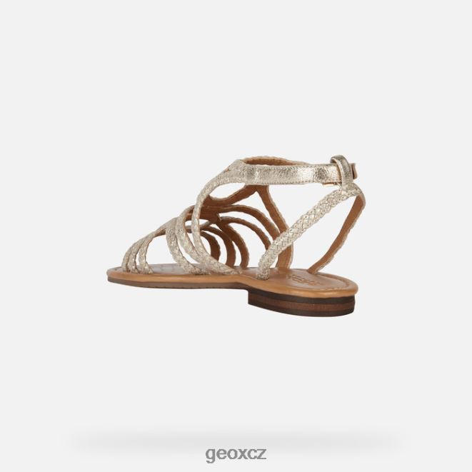 sozy s žena 4NH06162 světle zlatá Geox