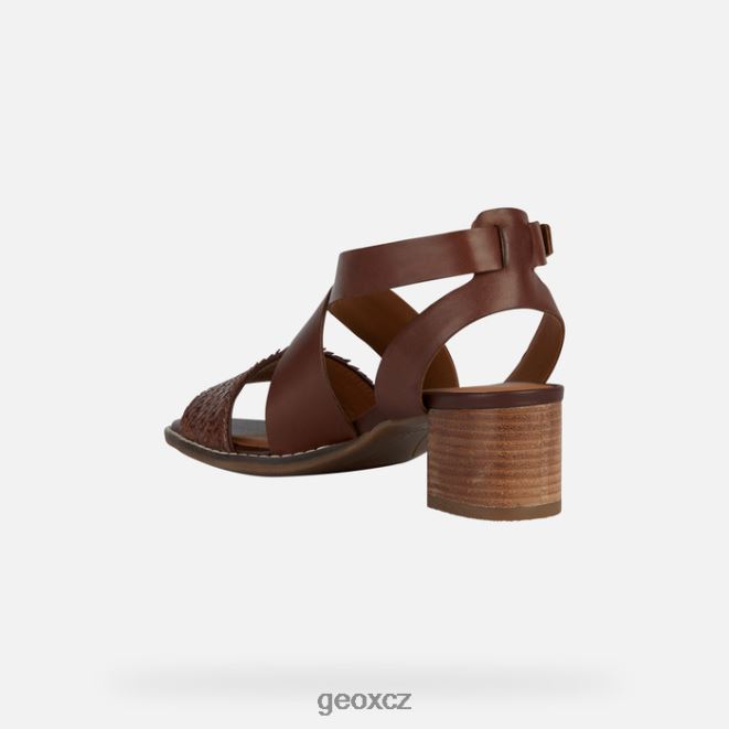 sozy střední žena 4NH06137 hnědý Geox