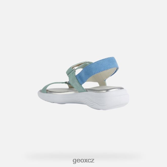 spherica ec5w žena 4NH0635 blueette/aqua Geox