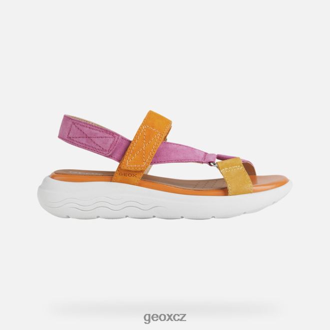 spherica ec5w žena 4NH0636 fuchsie/pomeranč Geox