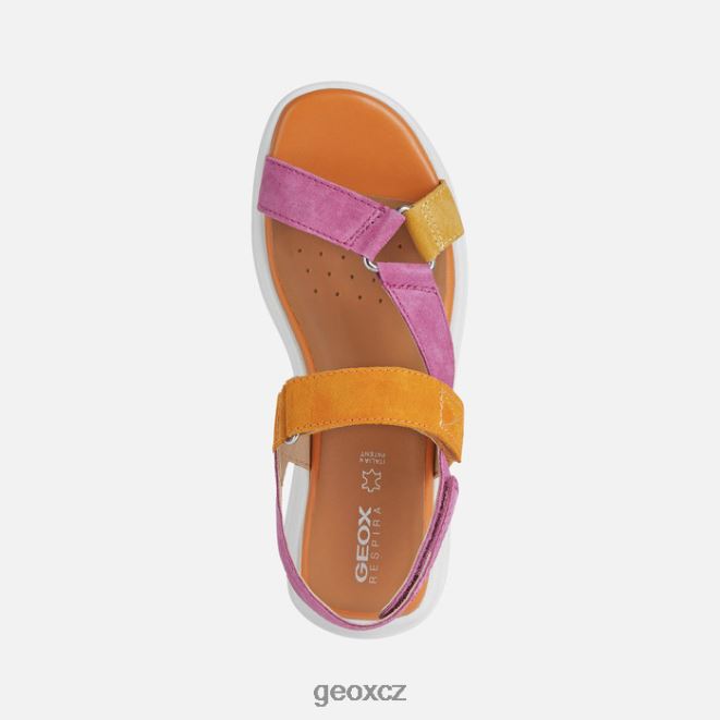 spherica ec5w žena 4NH0636 fuchsie/pomeranč Geox