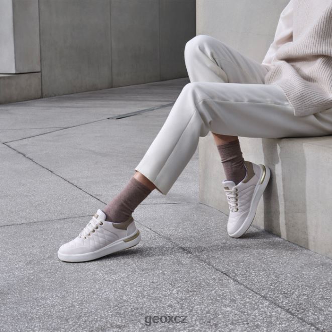 Dalyla žena 4NH06437 off white/lt taupe Geox