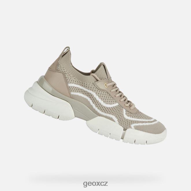 adaktor se ženou 4NH0679 světle taupe Geox