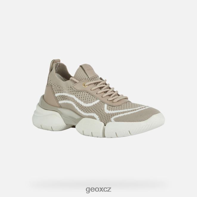 adaktor se ženou 4NH0679 světle taupe Geox