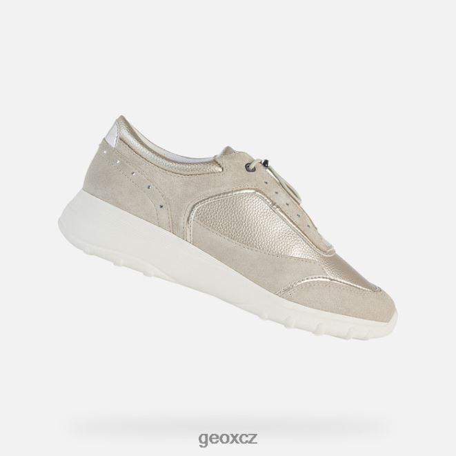 alleniee žena 4NH06518 světle zlatá/světle taupe Geox