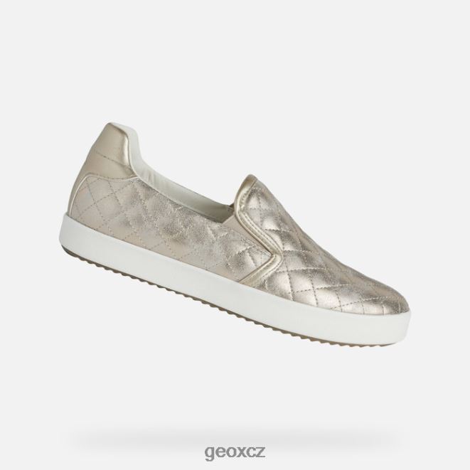 blomiee žena 4NH06562 světle taupe/světle zlatá Geox