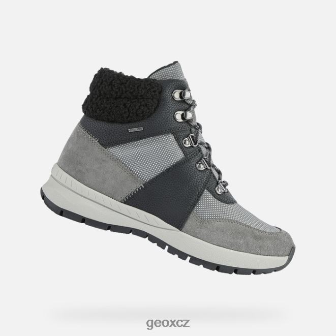 braies abx žena 4NH06225 tmavošedý Geox