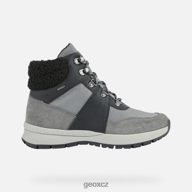 braies abx žena 4NH06225 tmavošedý Geox