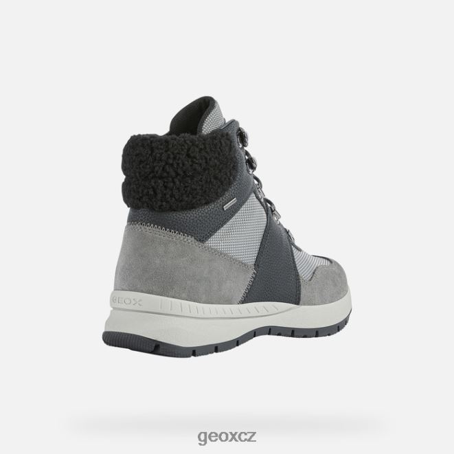 braies abx žena 4NH06225 tmavošedý Geox