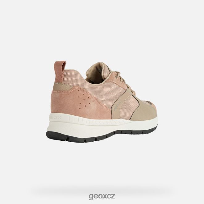 braies abx žena 4NH06334 temná růže Geox