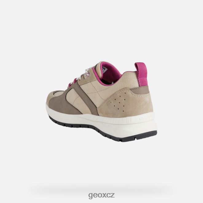 braies žena 4NH06569 světle taupe Geox