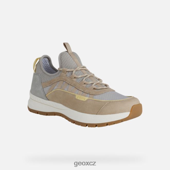 braies žena 4NH06580 světle šedá Geox