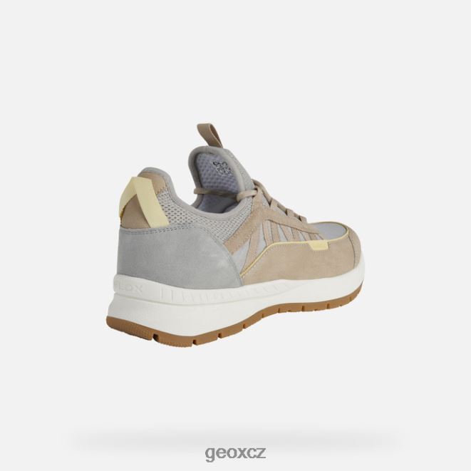 braies žena 4NH06580 světle šedá Geox