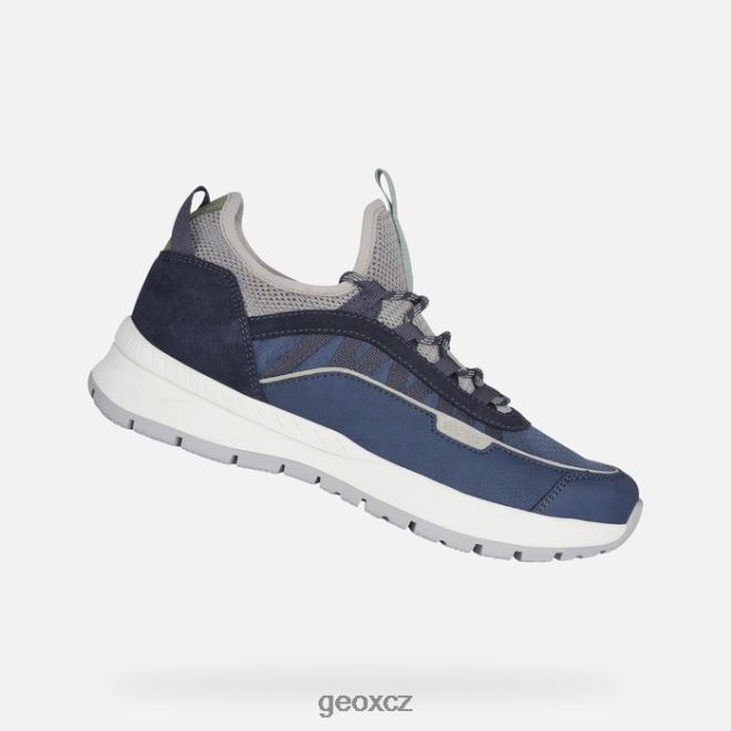 braies žena 4NH06581 dk modrá/šedá Geox