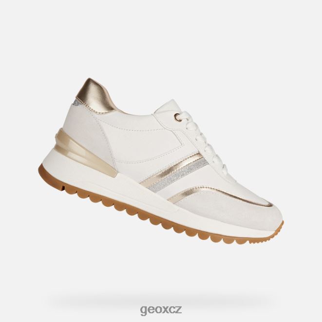 desya žena 4NH06231 bílá/špinavě bílá Geox