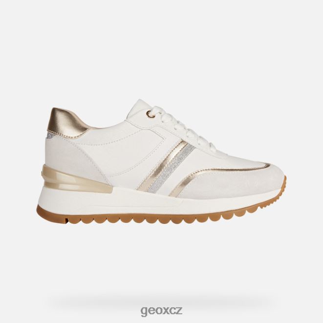 desya žena 4NH06231 bílá/špinavě bílá Geox