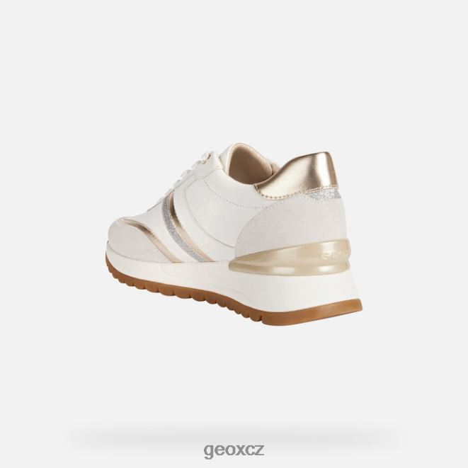 desya žena 4NH06231 bílá/špinavě bílá Geox