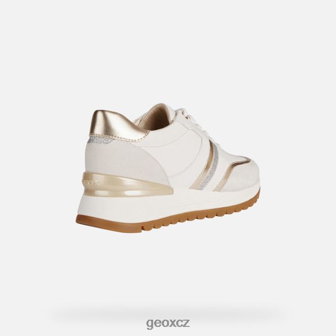 desya žena 4NH06231 bílá/špinavě bílá Geox