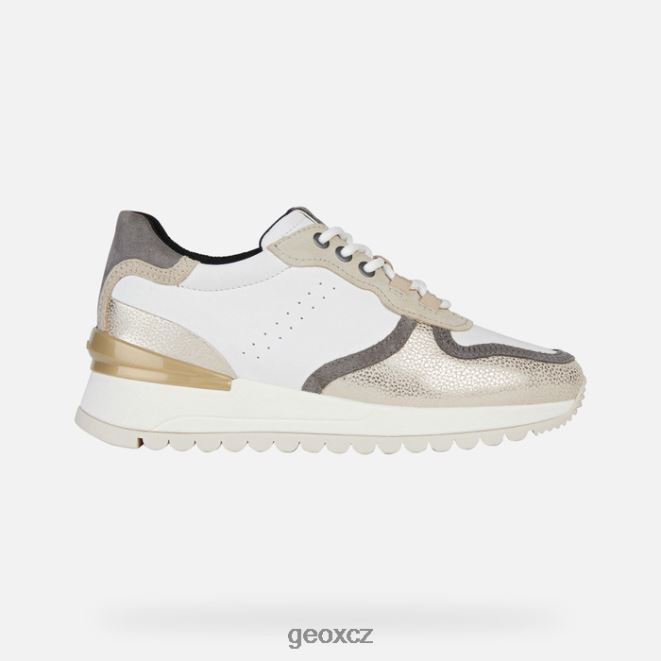 desya žena 4NH06332 bílá/lt taupe Geox